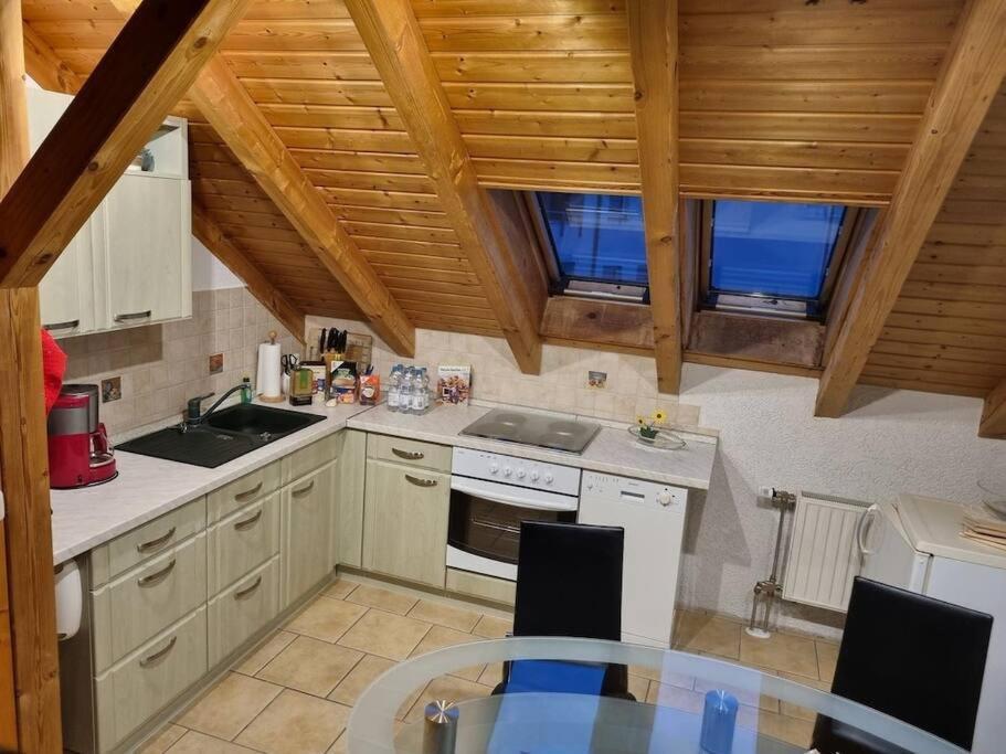 Gemuetliche Dachgeschosswohnung エアフルト エクステリア 写真